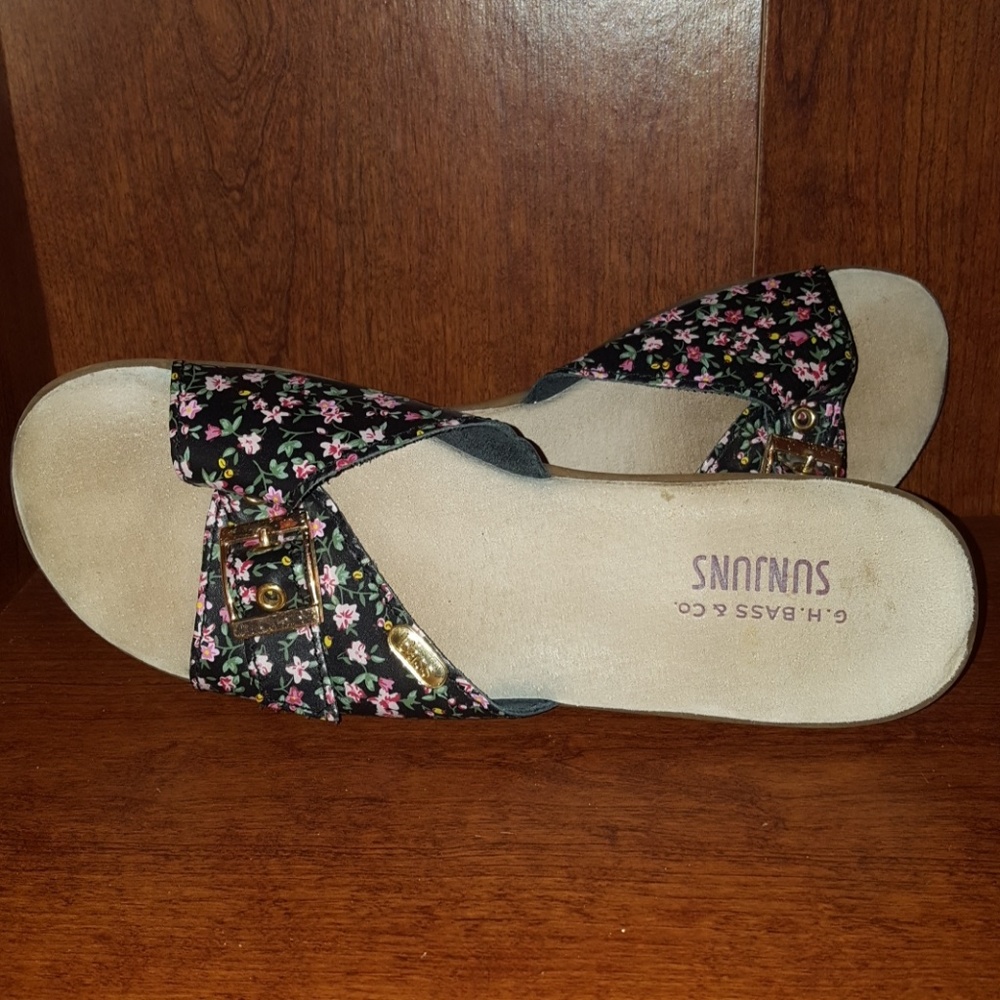 Cute Floral Wedges
